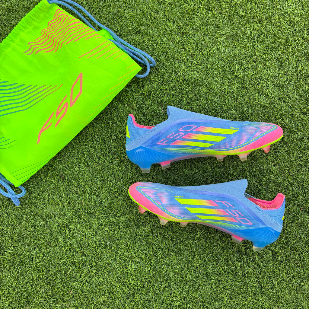 ADIDAS F50 ELITE LACELESS FG CELESTIAL VICTORY (taille 42)