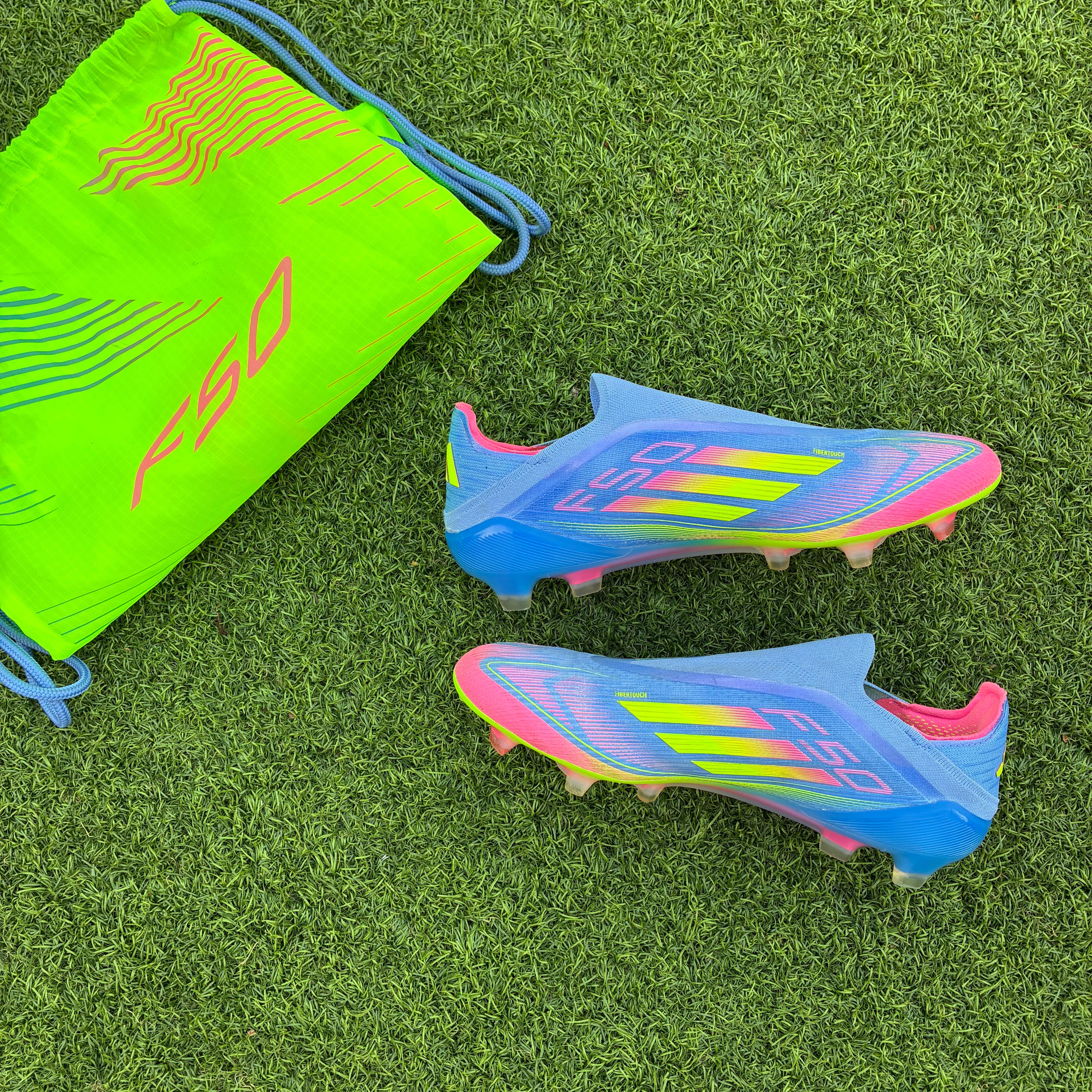 ADIDAS F50 ELITE LACELESS FG CELESTIAL VICTORY (taille 42)