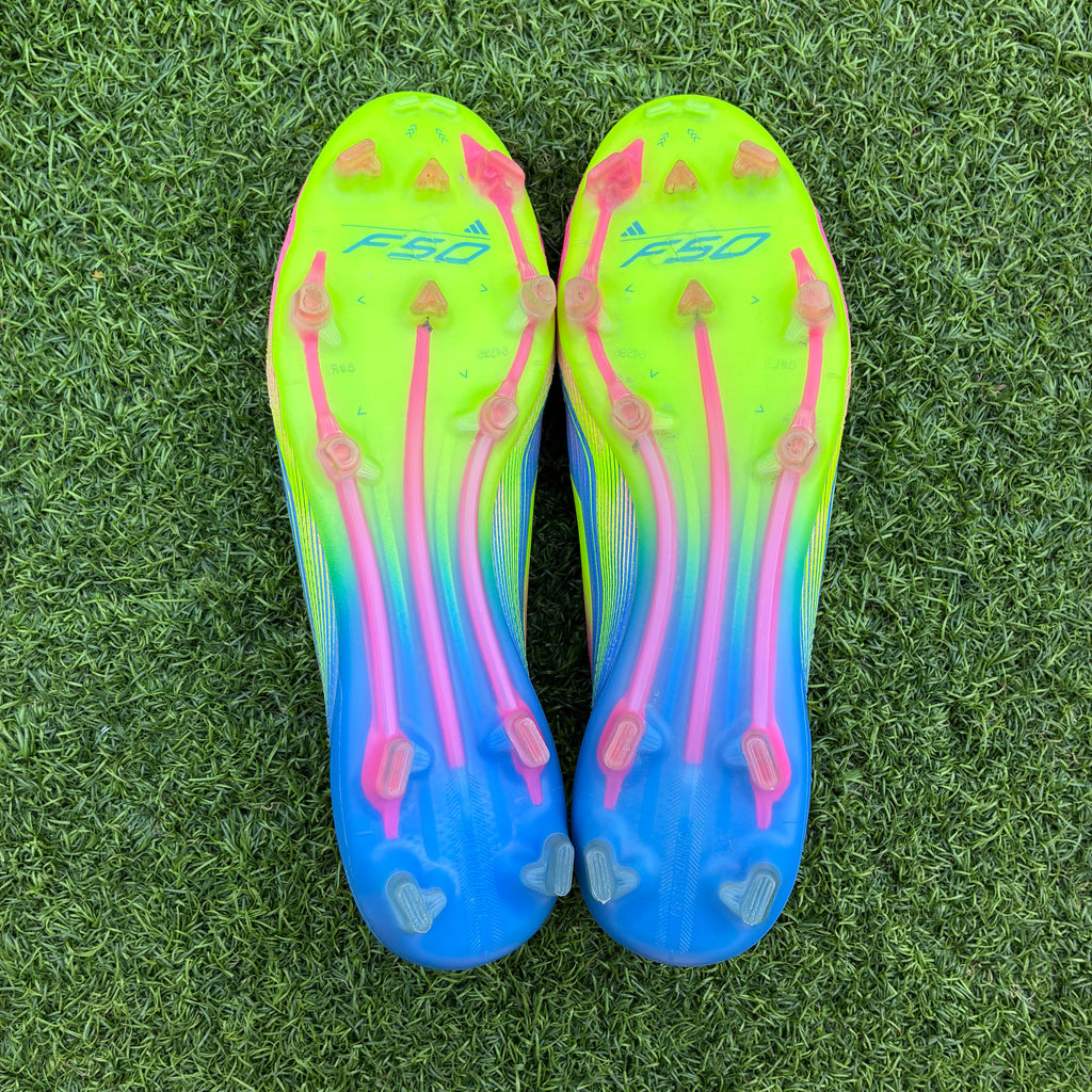 ADIDAS F50 ELITE LACELESS FG CELESTIAL VICTORY (taille 42)