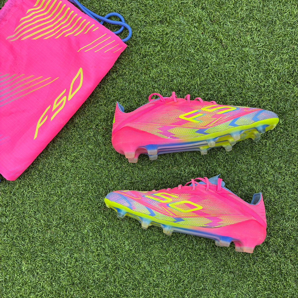 ADIDAS F50 ELITE FG MYSTIC VICTORY (taille 42 2/3)