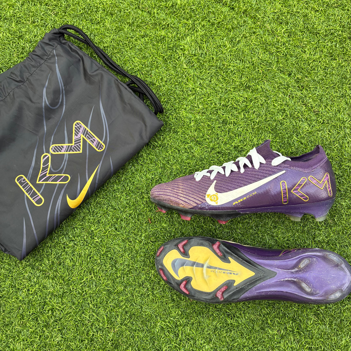 NIKE AIR ZOOM MERCURIAL VAPOR 16 ELITE FG MBAPPÉ PERSONAL EDITION (taille 43)