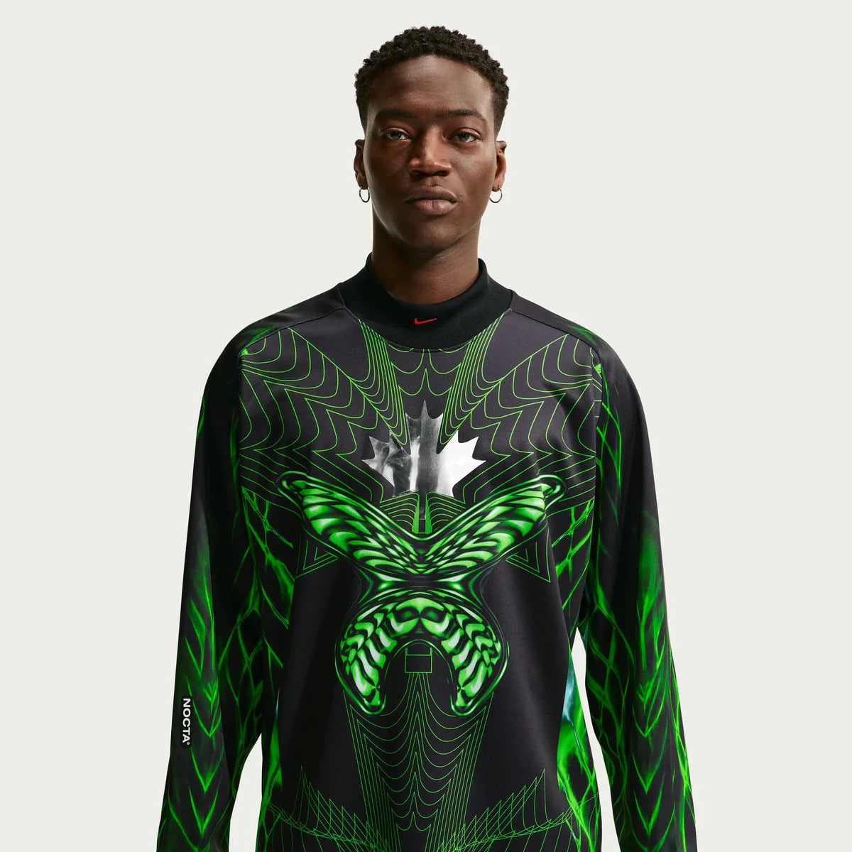 Nike x NOCTA Canada X2 World Cup 2026 Soccer Borealist L/S Goalkeeper Jersey Black