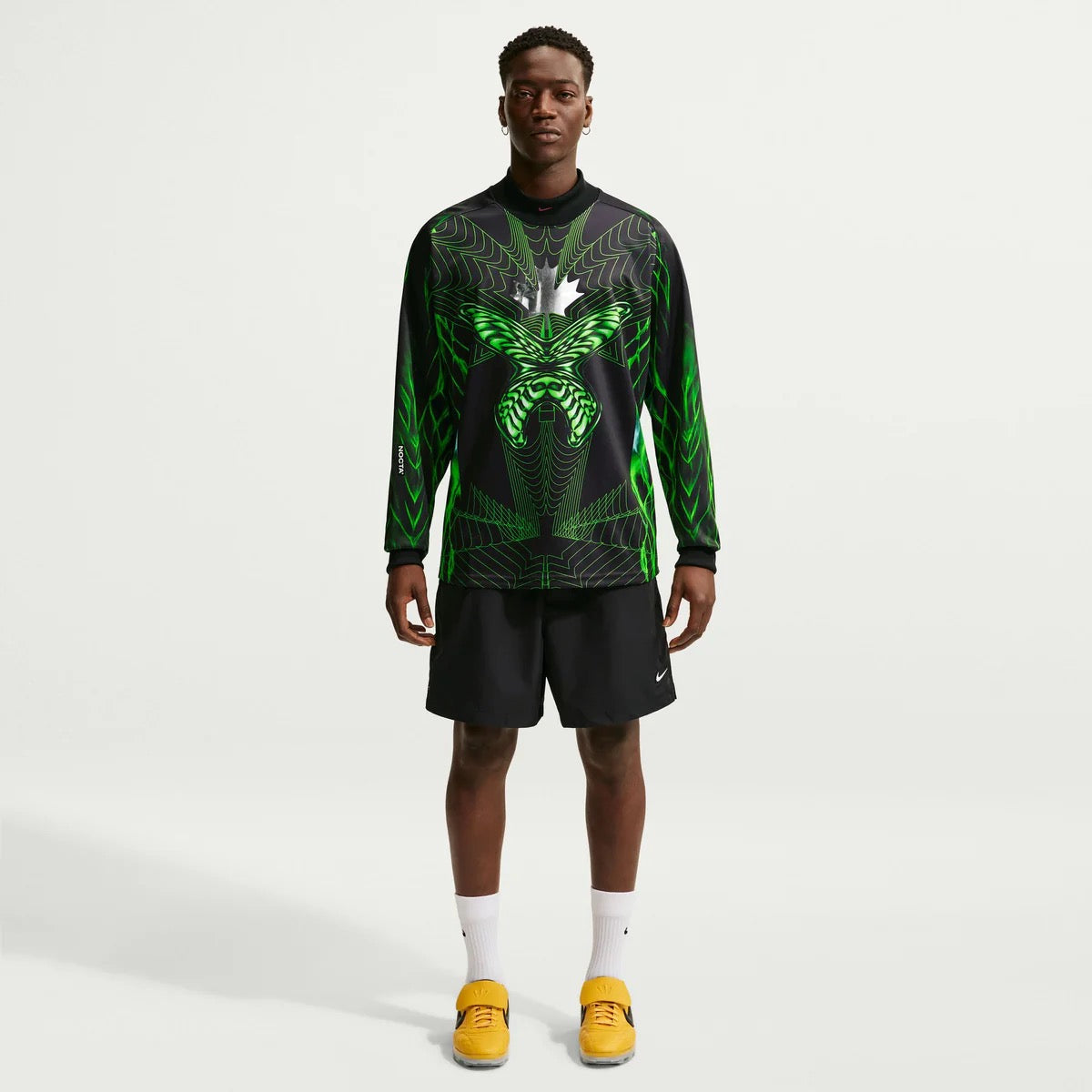 Nike x NOCTA Canada X2 World Cup 2026 Soccer Borealist L/S Goalkeeper Jersey Black